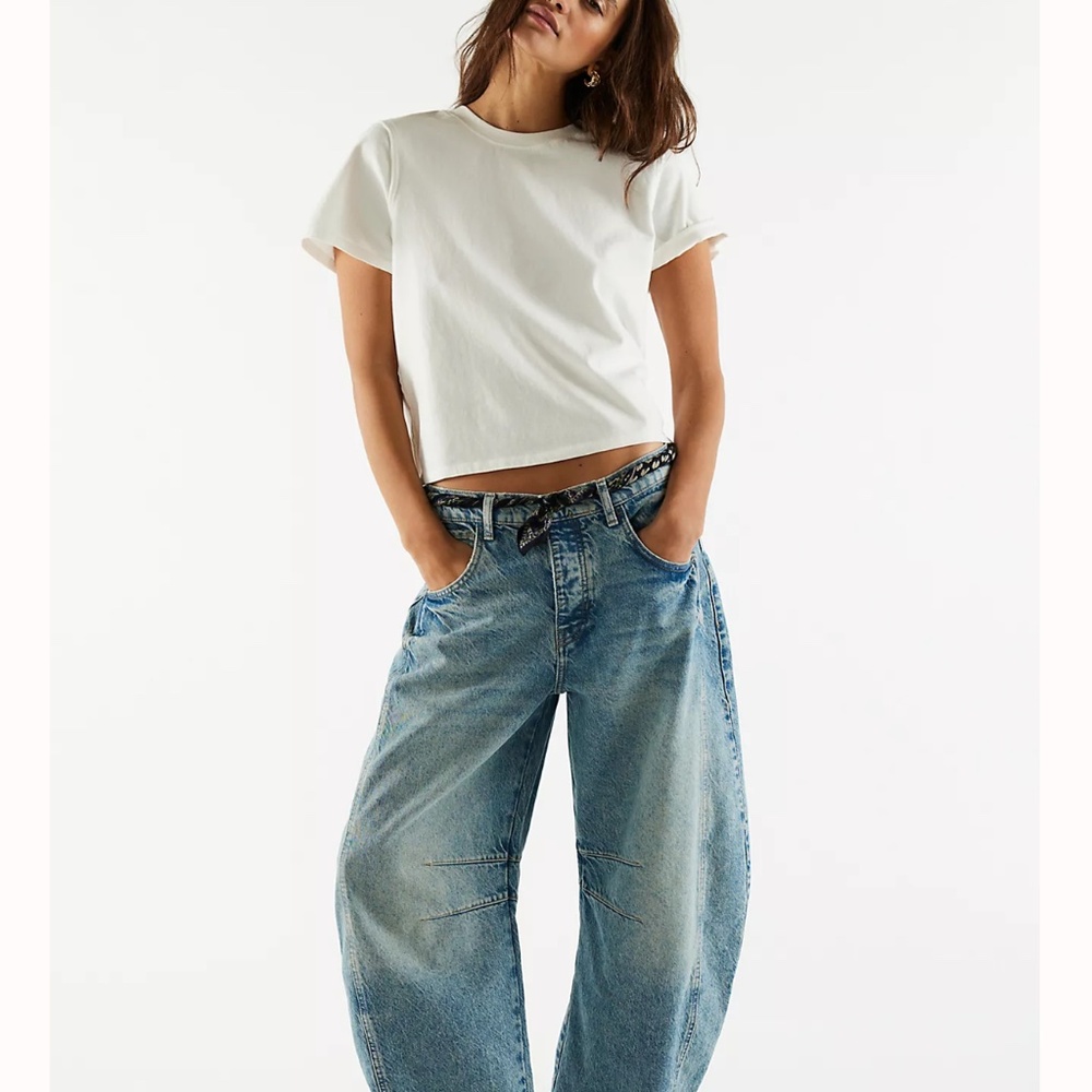Free People WeThe Free Barrel jean